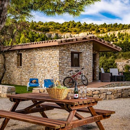 Camping Bungalow Serra De Prades Resort Vilanova de Prades Esterno foto