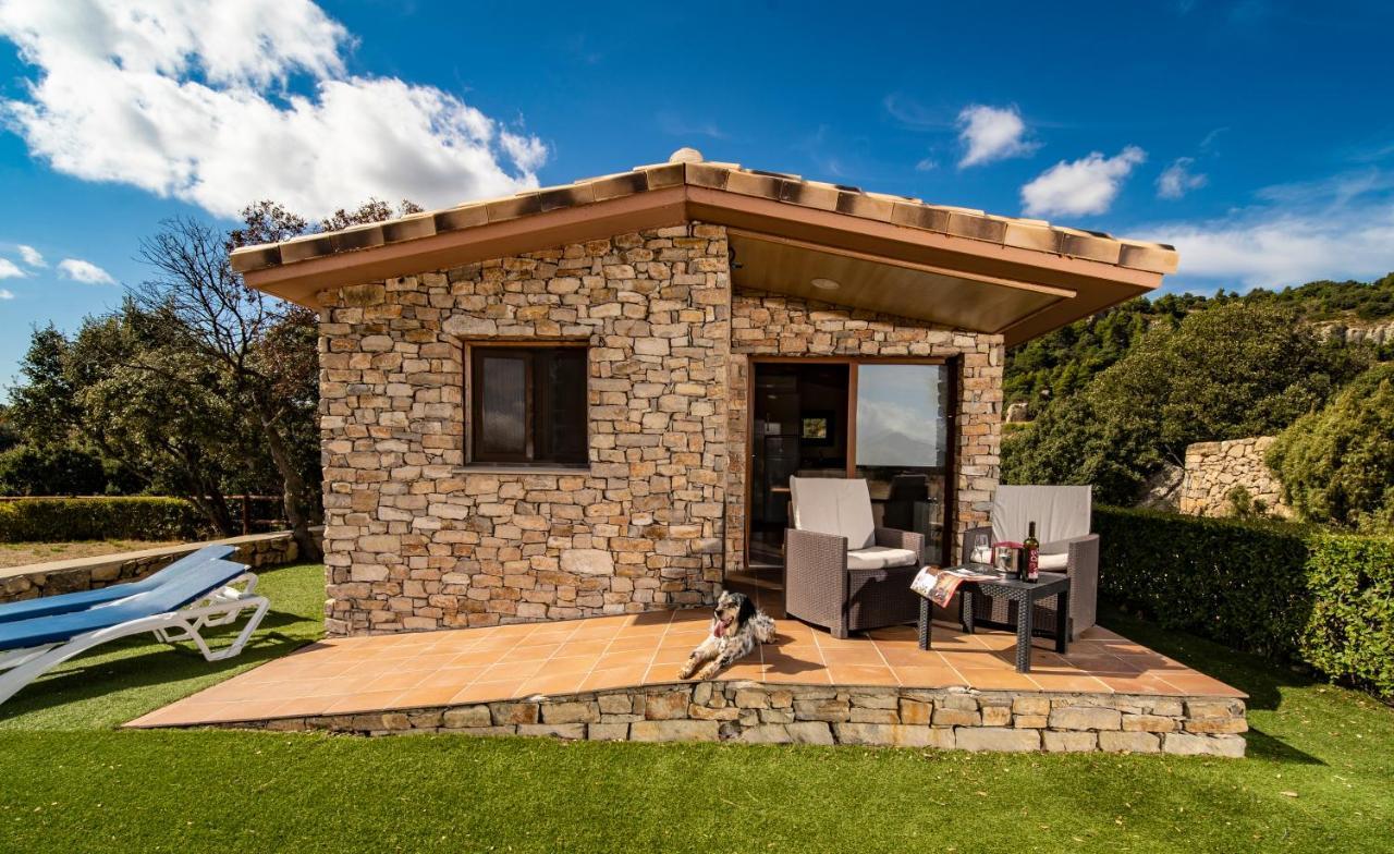 Camping Bungalow Serra De Prades Resort Vilanova de Prades Esterno foto