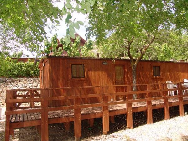 Camping Bungalow Serra De Prades Resort Vilanova de Prades Esterno foto