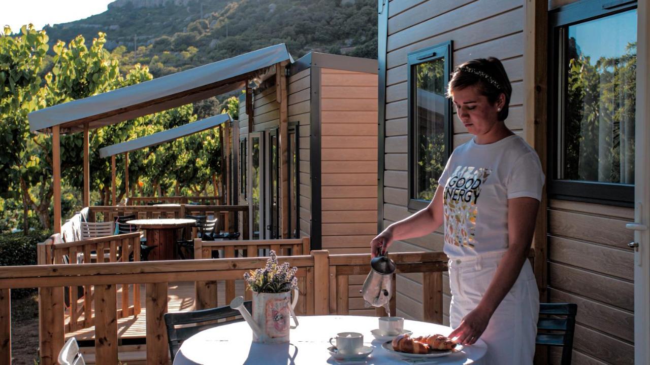 Camping Bungalow Serra De Prades Resort Vilanova de Prades Esterno foto