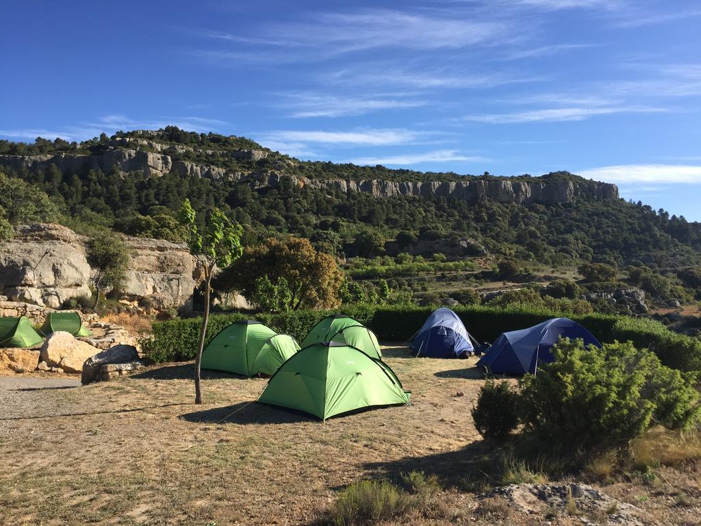 Camping Bungalow Serra De Prades Resort Vilanova de Prades Esterno foto